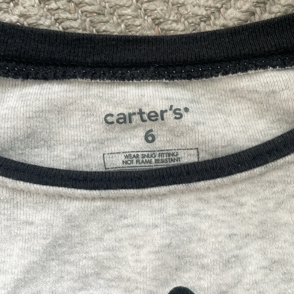 Carters Pizza power pjs 5-6T - Picture 4 of 8